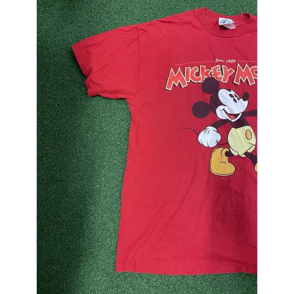 Mickey Mouse Red New Sample T-Shirt w/Yellow Pants Rare from Mickey & Co Vintage - Picture 4 of 7